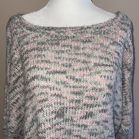 Thyme Maternity Comfy Pink Bow Sweater XL - Picture 4 of 14